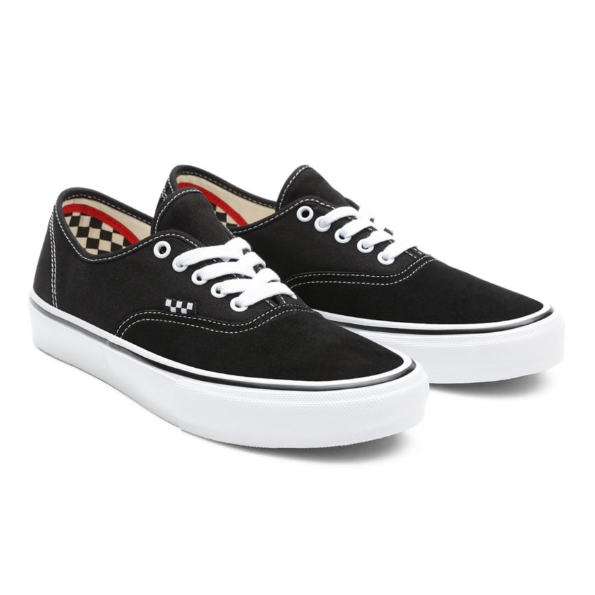 Vans Skate Authentic Dam Svarta/Vita - Vans Låga Skor Prisjakt (LAWFQ4981)